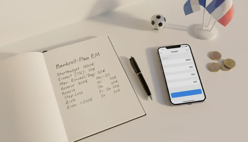 Bankroll Management bei der Fußball-Europameisterschaft