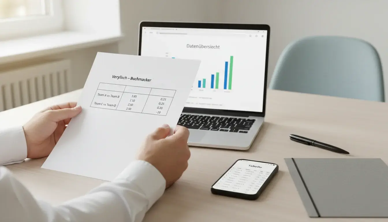 EM Quotenvergleich: Wettquoten bei verschiedenen Buchmachern analysieren